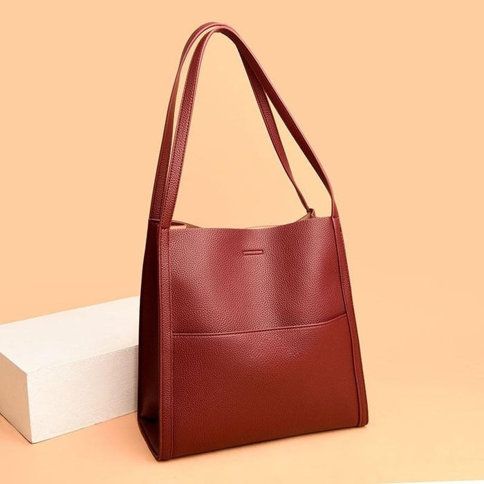 Botha™ Scarlett - Handmade elegant leather shoulder bag