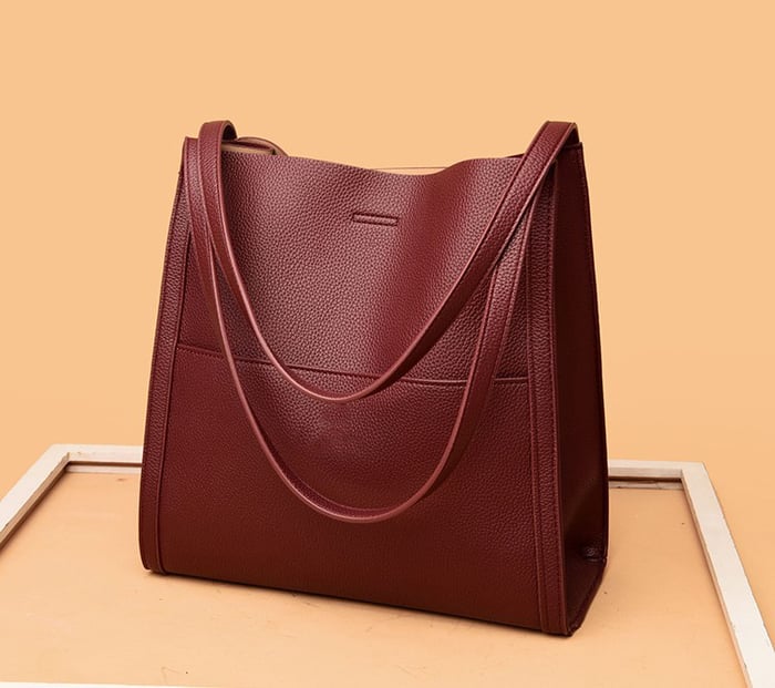 Botha™ Scarlett - Handmade elegant leather shoulder bag