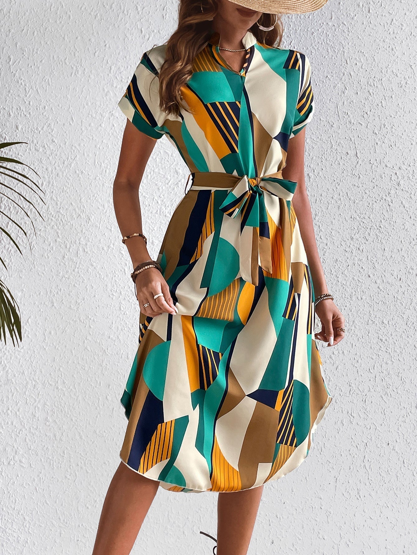 Botha™ Zosia - Abstract Art Dress for Timeless Elegance