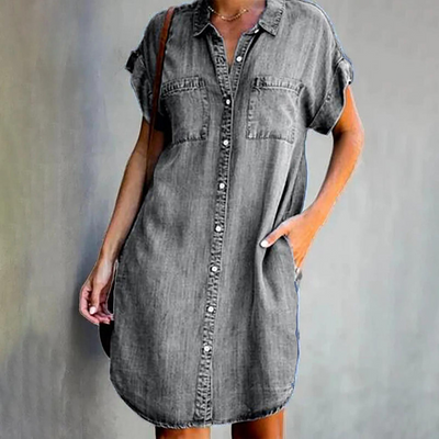 Botha™| Mia  timeless denim dress