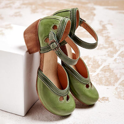 Botha™ Alice - Orthopedic sandals with low heels