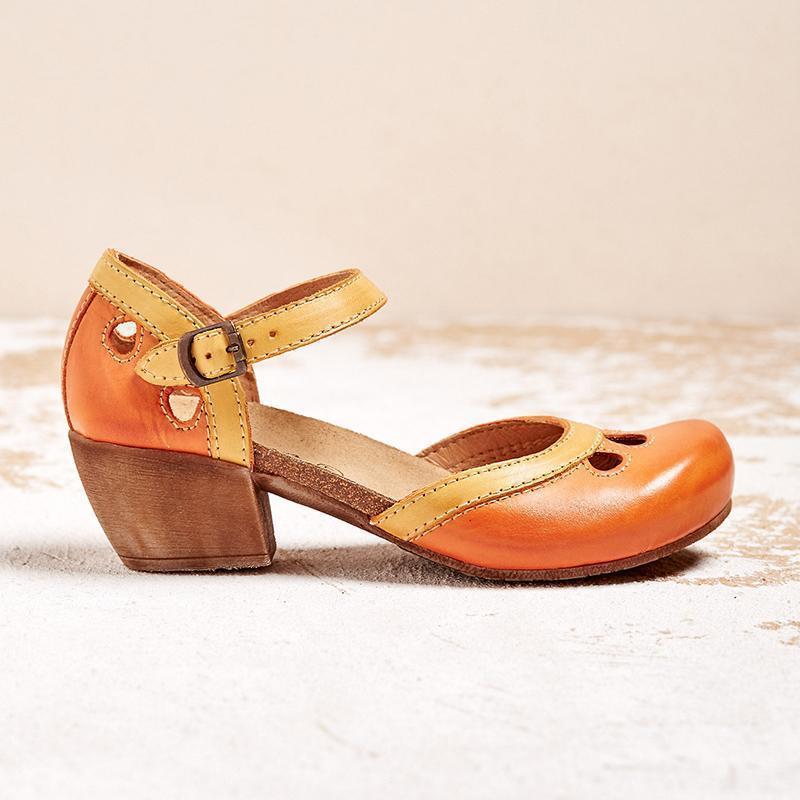 Botha™ Alice - Orthopedic sandals with low heels