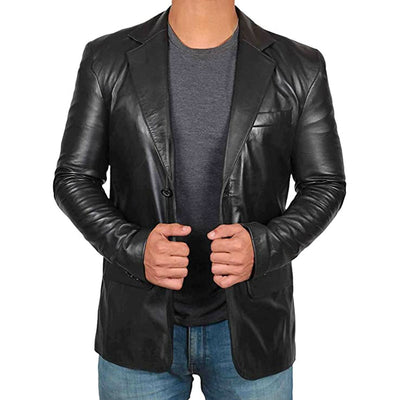 Botha™ Adriaan - Casual Leather Blazer