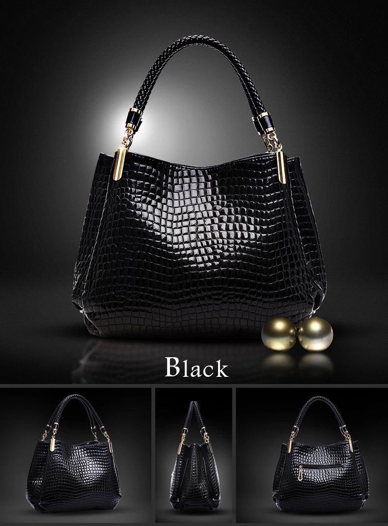 Botha™ Stella - Stylish handbag with crocodile motif