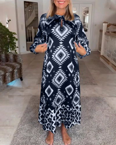 Botha™ Kassia - Stylish Printed Long Maxi Dress