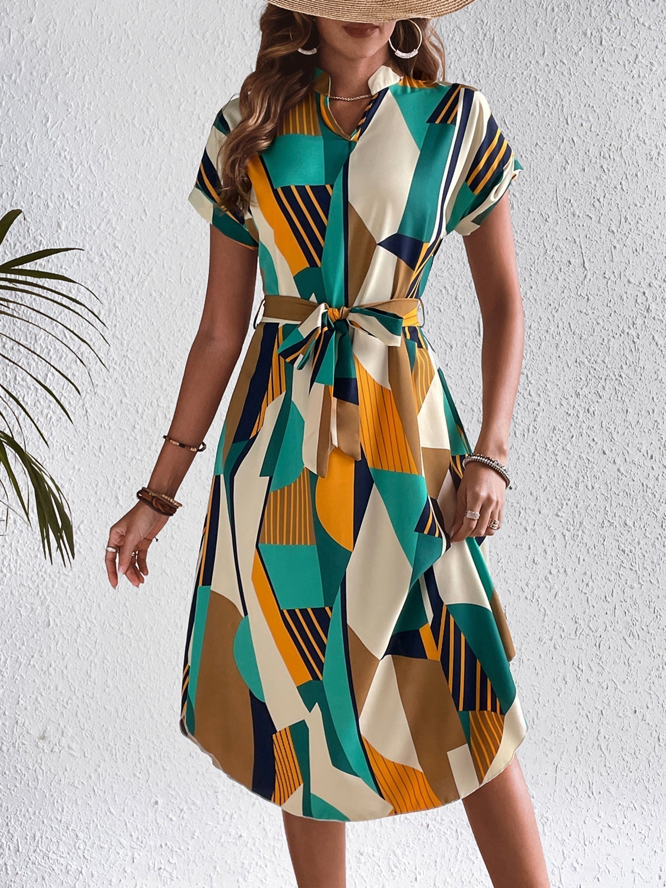 Botha™ Zosia - Abstract Art Dress for Timeless Elegance