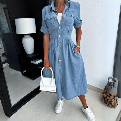 Botha™| Maddie  stylish and sustainable denim dress