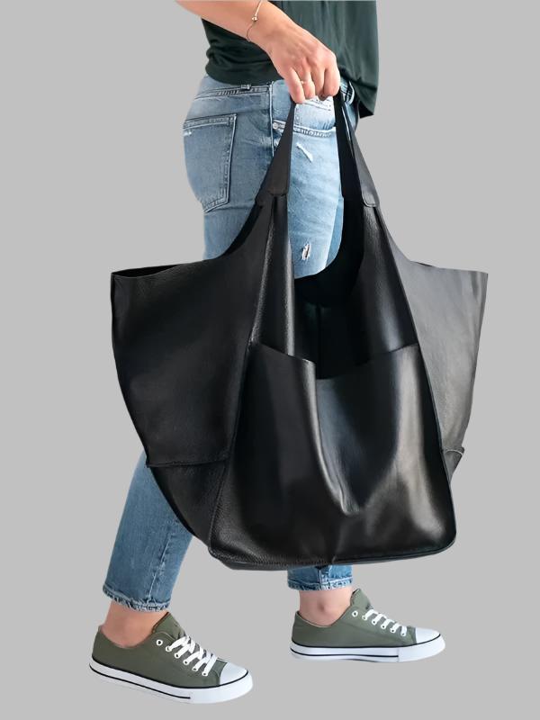 Botha™ | Daphne New oversized handmade vegan leather handbag