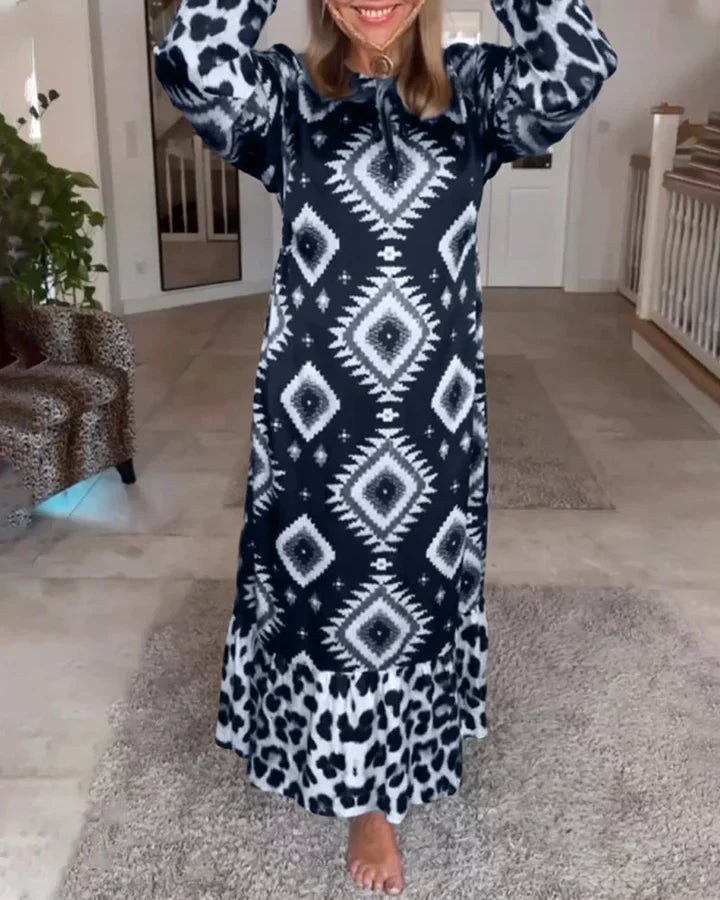 Botha™ Kassia - Stylish Printed Long Maxi Dress