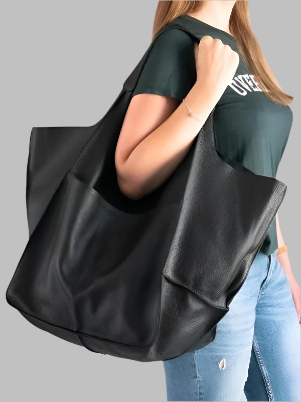 Botha™ | Daphne New oversized handmade vegan leather handbag