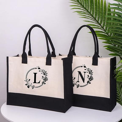 Botha™ Ivy- Personalized tote bag with letters