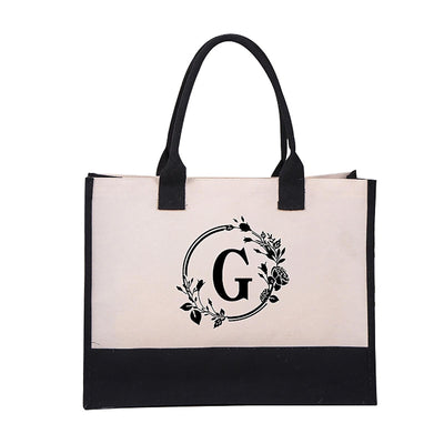 Botha™ Ivy- Personalized tote bag with letters