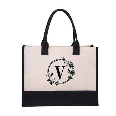 Botha™ Ivy- Personalized tote bag with letters