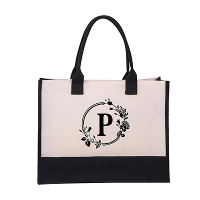 Botha™ Ivy- Personalized tote bag with letters