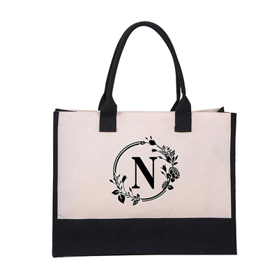 Botha™ Ivy- Personalized tote bag with letters