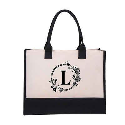 Botha™ Ivy- Personalized tote bag with letters