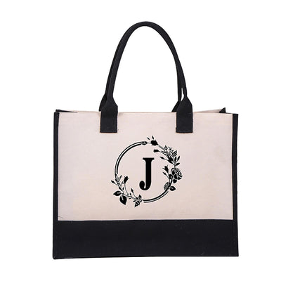 Botha™ Ivy- Personalized tote bag with letters