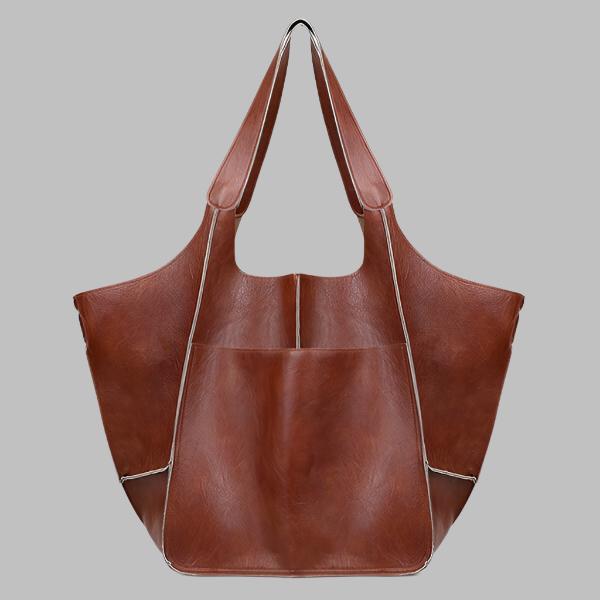 Botha™ | Daphne New oversized handmade vegan leather handbag