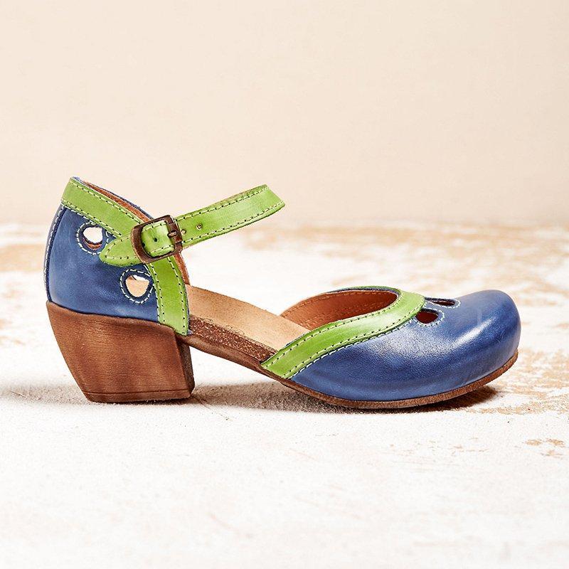 Botha™ Alice - Orthopedic sandals with low heels