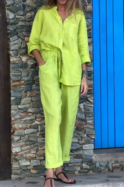 Botha™ Alyson - V-Neck Top & Lounge Pants Set