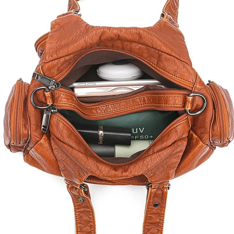 Botha™ Payton - Stylish shoulder bag made of soft vegan leather