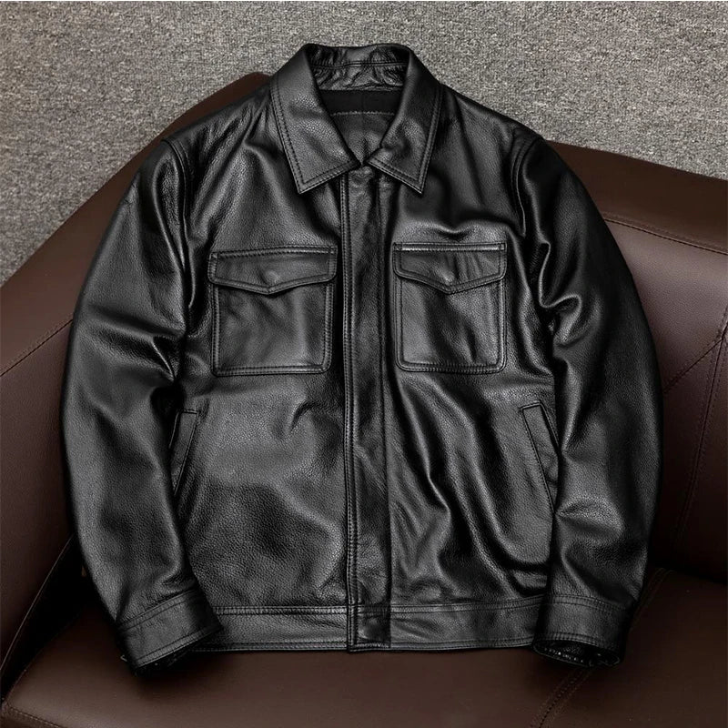 Botha™ Zusman - Stylish Vegan Leather Jacket