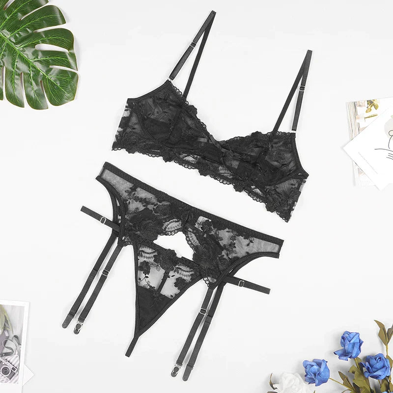 Botha™ Omphile - 3-piece French lingerie set