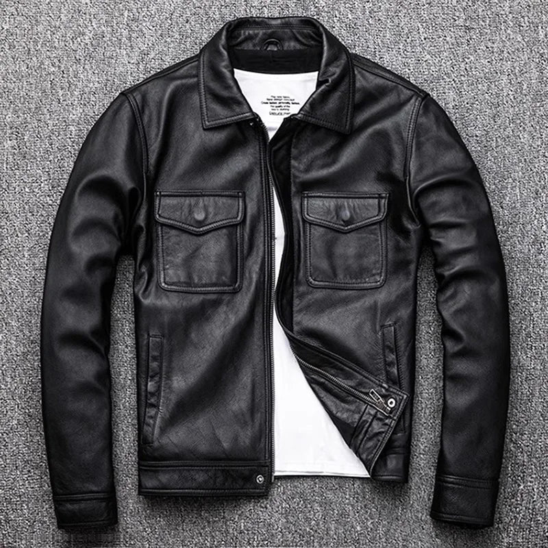 Botha™ Zusman - Stylish Vegan Leather Jacket