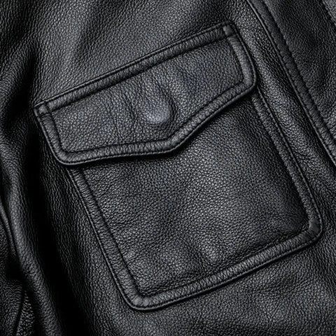 Botha™ Lubanzi - Vintage Vegan Leather Jacket