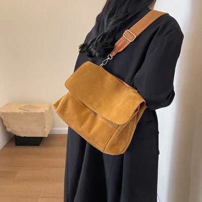 Botha™ | Eliana VINTAGE SUEDE SHOULDER BAG