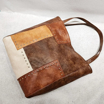 Botha™ Willa - Vintage patchwork leather bag