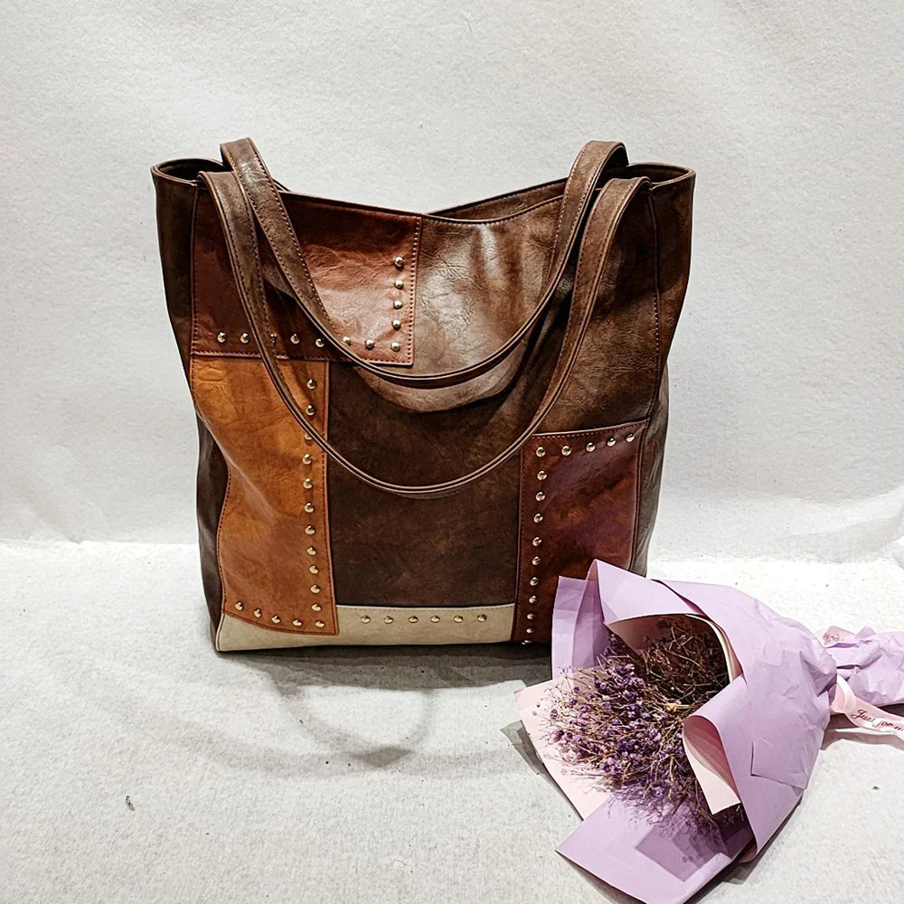 Botha™ Willa - Vintage patchwork leather bag