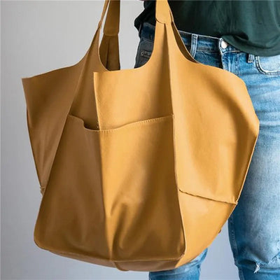 Botha™ | Daphne New oversized handmade vegan leather handbag