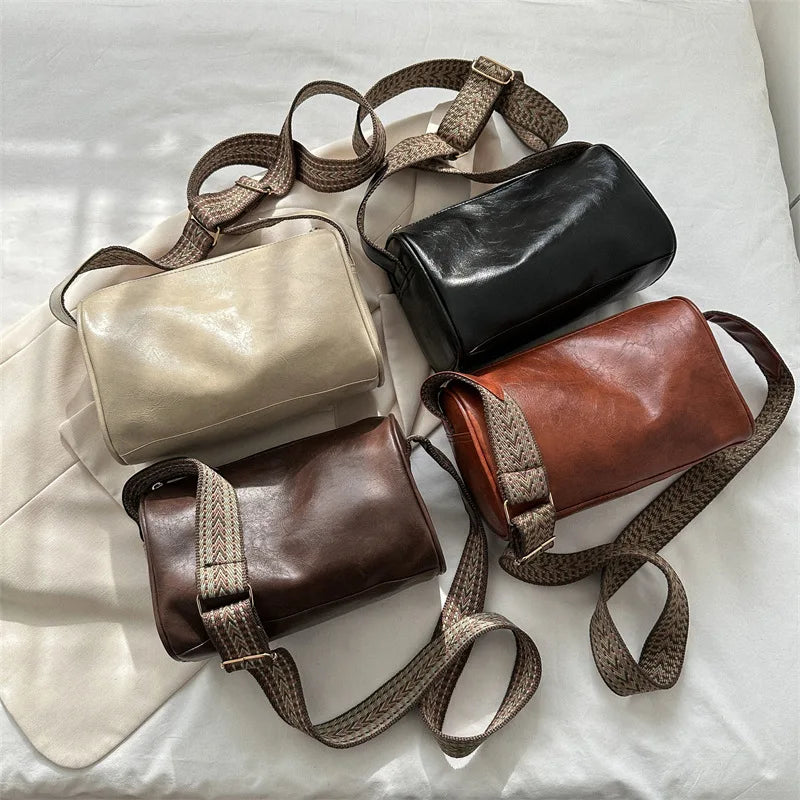 Botha™  Rosie Vintage Leather Crossbody Bag with adjustable strap