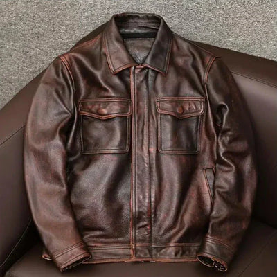 Botha™ Zusman - Stylish Vegan Leather Jacket