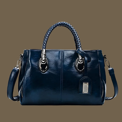 Botha™ | Esther Elegant leather handbag with braided handle