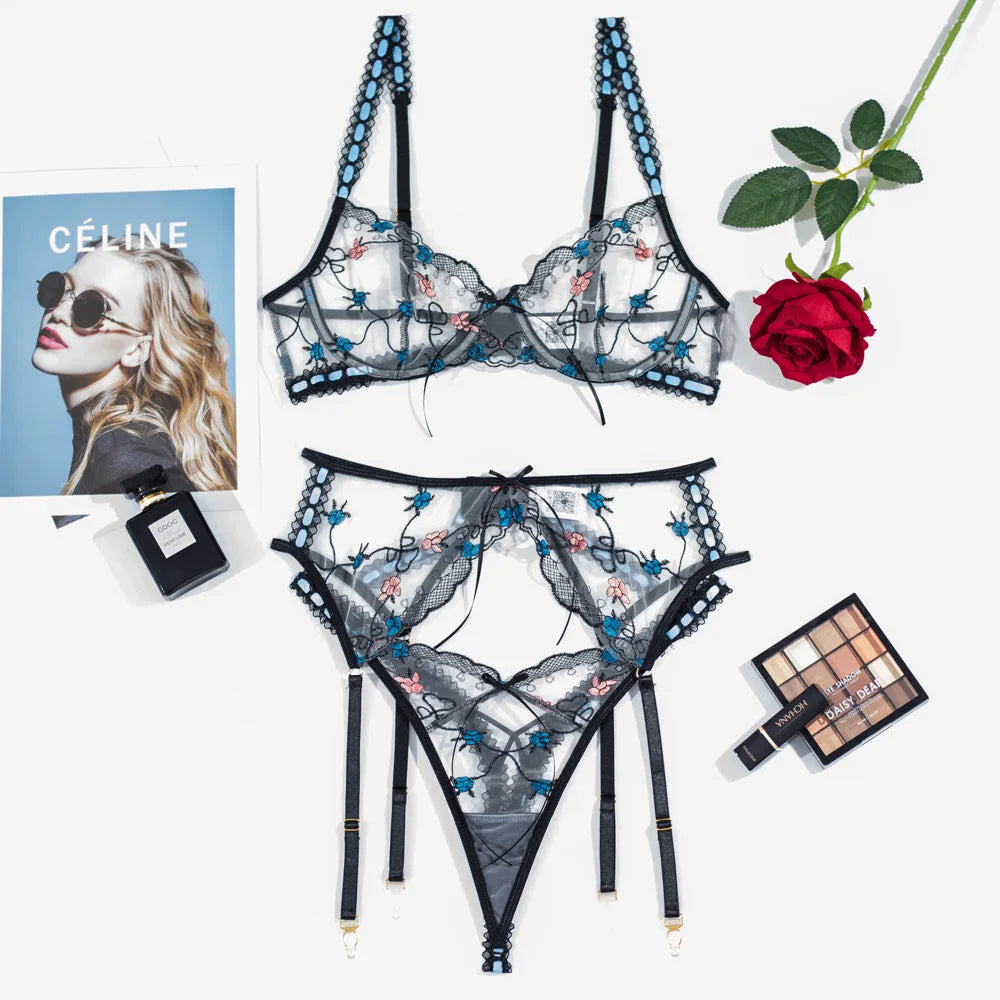 Botha™ Brynlee | 3 Piece French Lingerie Set