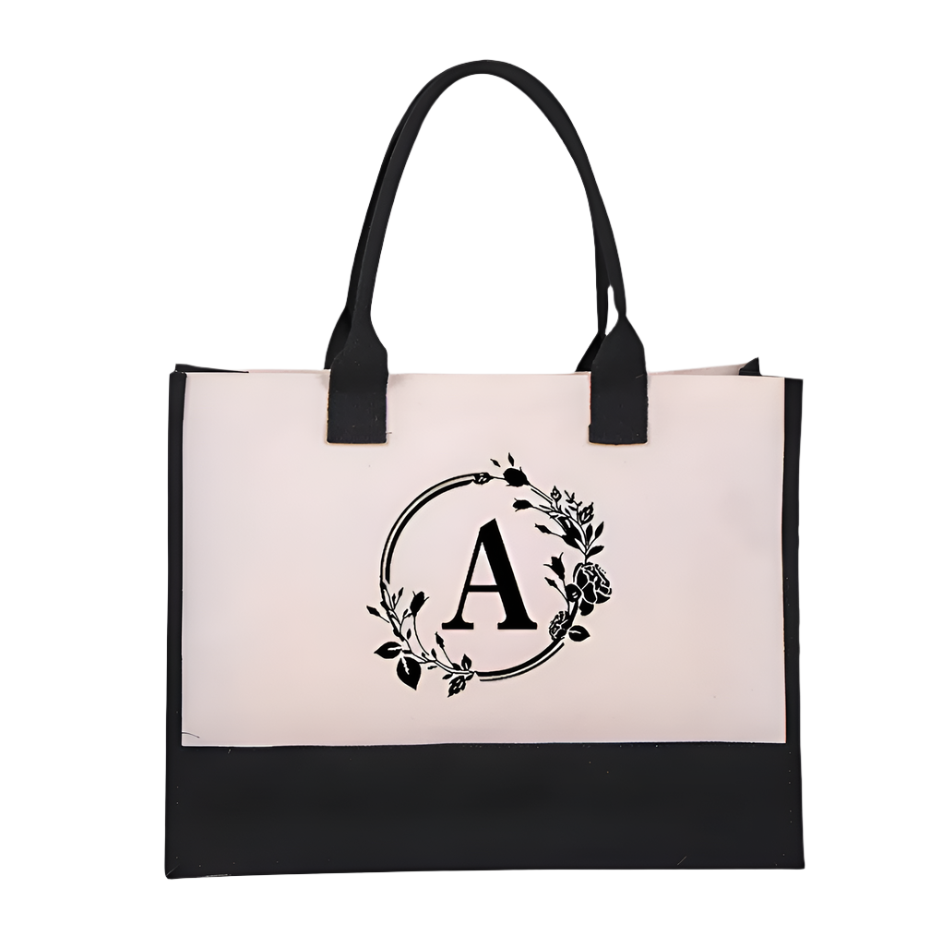 Botha™ Ivy- Personalized tote bag with letters