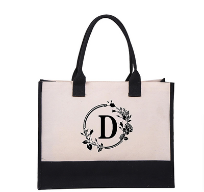 Botha™ Ivy- Personalized tote bag with letters