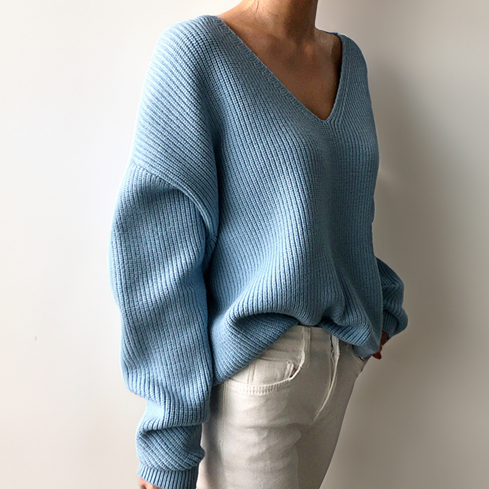 Botha™ Ximena - Soft layered knit sweater