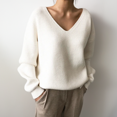 Botha™ Ximena - Soft layered knit sweater