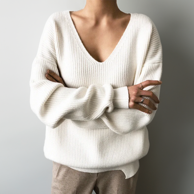 Botha™ Ximena - Soft layered knit sweater