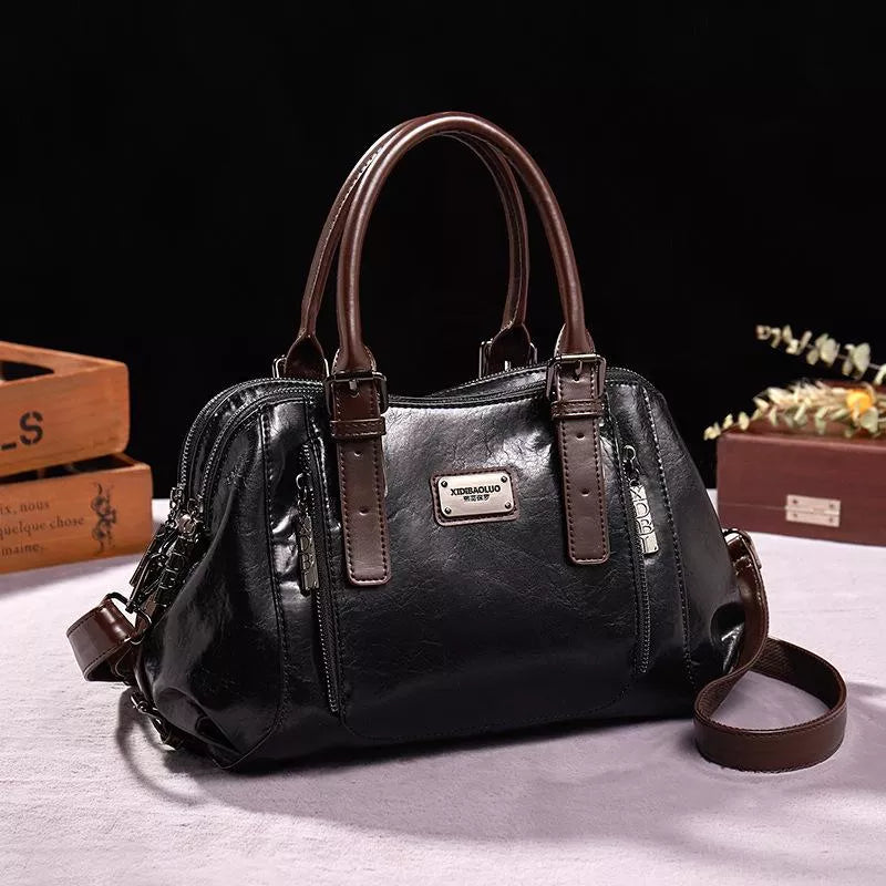 Botha™ | Gry Elegant and versatile leather bag