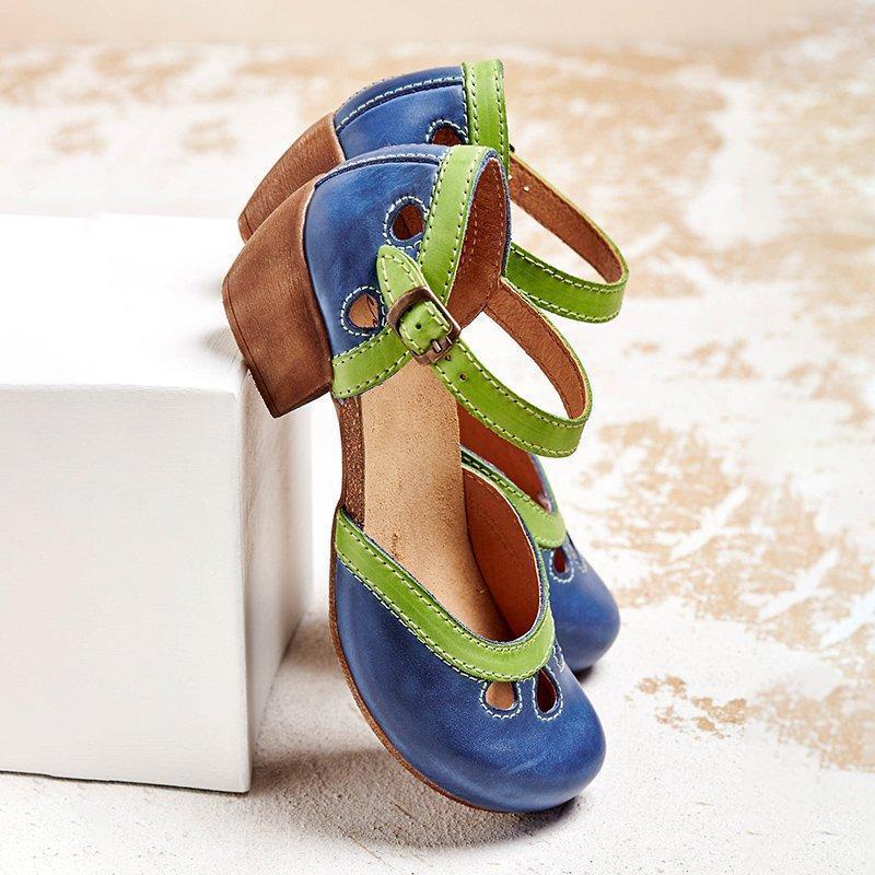 Botha™ Alice - Orthopedic sandals with low heels