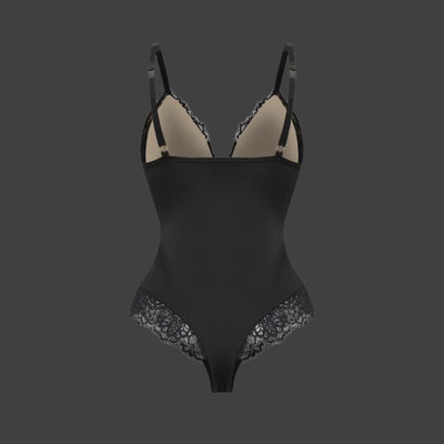 Botha™ Briar | Shapewear bodysuit with plunging V-neck made of lace