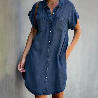 Botha™| Mia  timeless denim dress