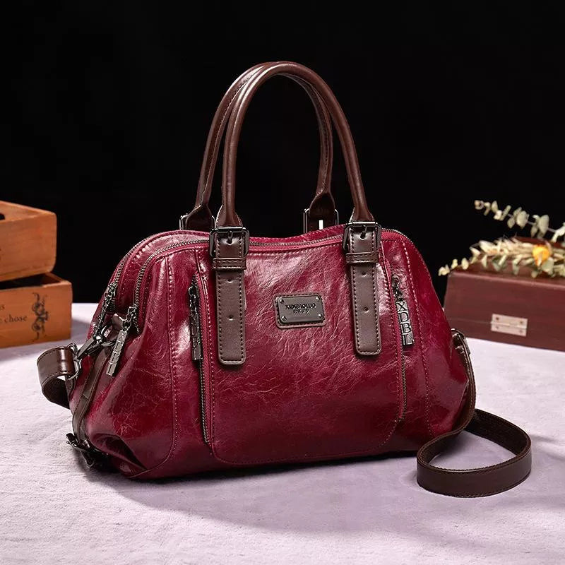 Botha™ | Gry Elegant and versatile leather bag