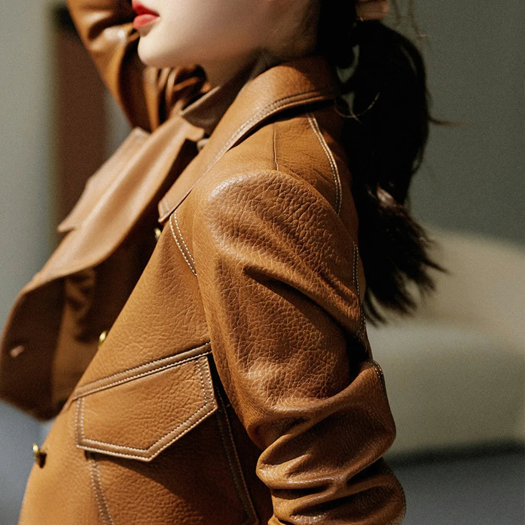 Botha™ Yadira - Timeless Leather Jacket