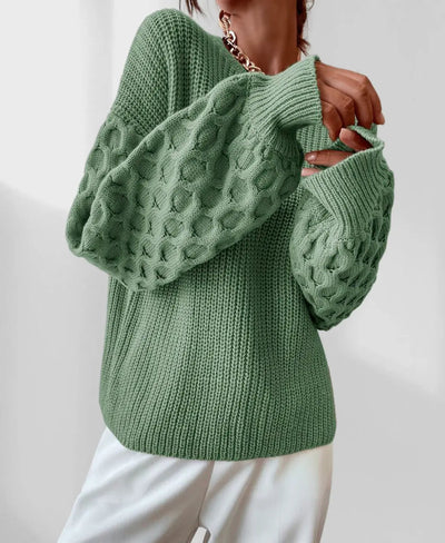 Botha™ Alexa - Ribbed Knit Drop Shoulder Sweater