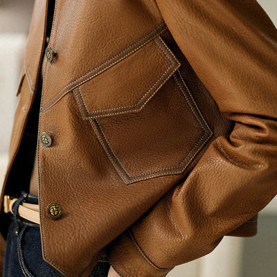 Botha™ Yadira - Timeless Leather Jacket